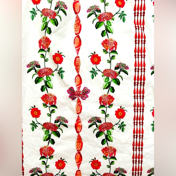 Hill House Home Addie Maxi Dress in Red Shell Vine Stripes. Size XS. EUC. - Picture 1 of 14